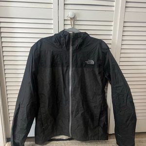 Mens Northface Rain Jacket Multi Colored